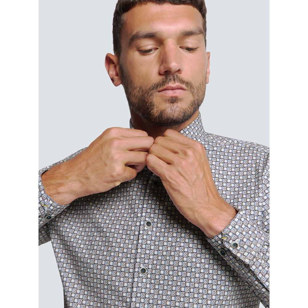 NO EXCESS Langarmhemd »No Excess Bedrucktes Stretch-Hemd« ▷ Bestellen