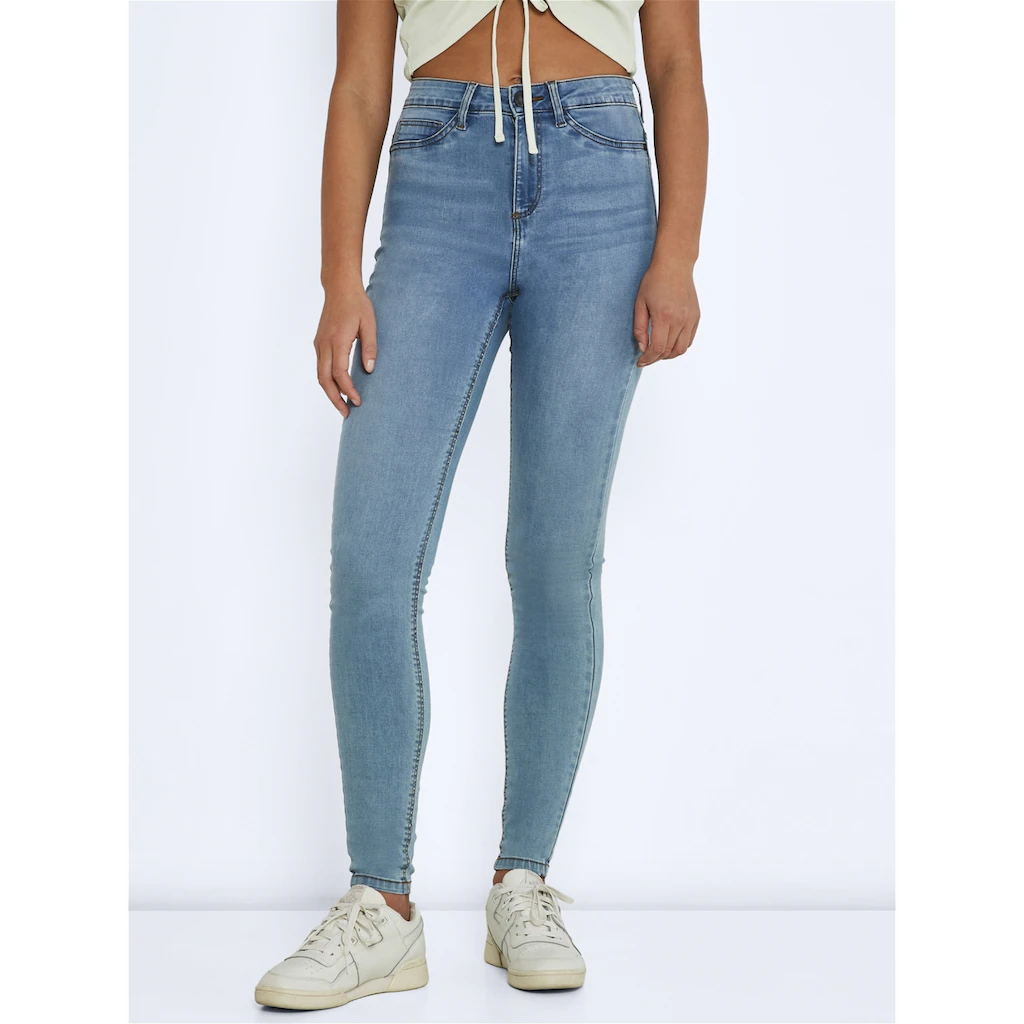 Noisy may Skinny-fit-Jeans »NMCALLIE HW SKINNY JEANS VI059LB NOOS«