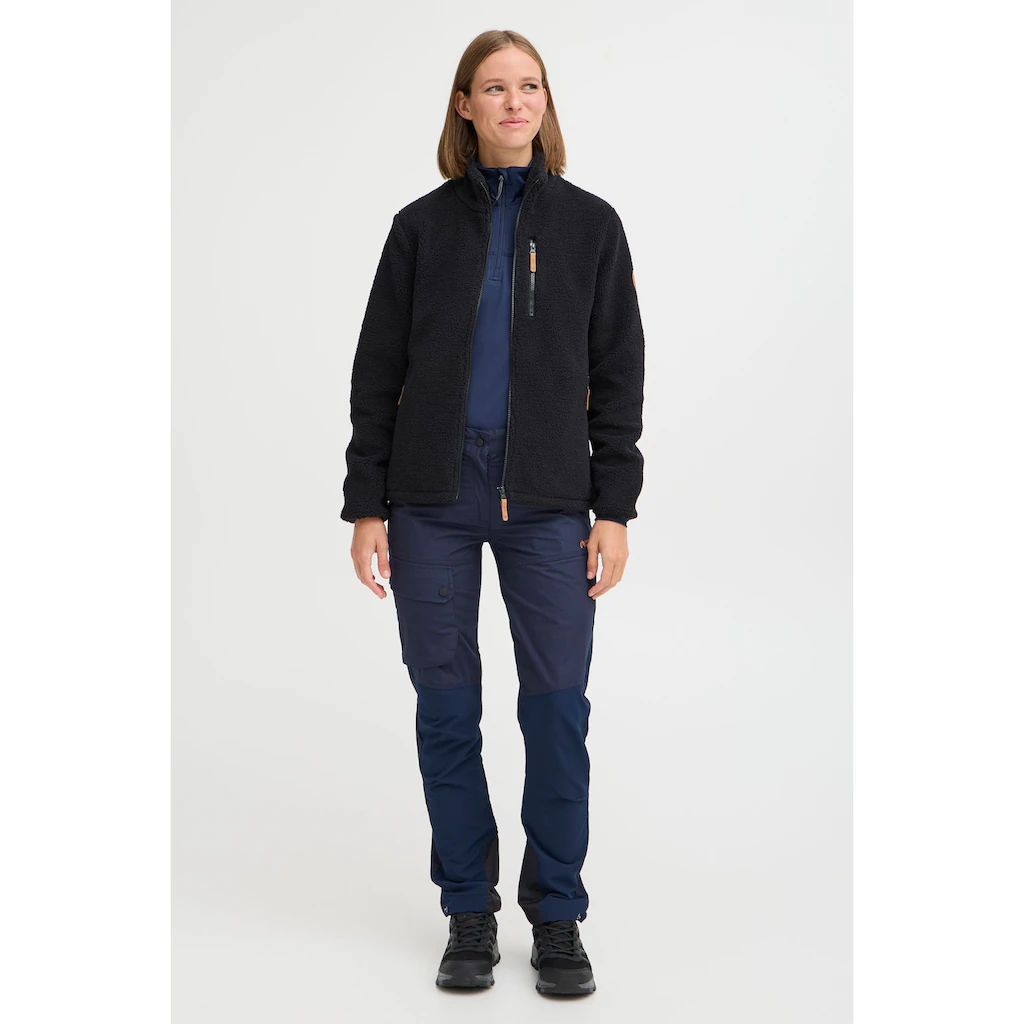 North Bend Fleecejacke »Fleecejacke NBSamanta W« Ohne Kapuze