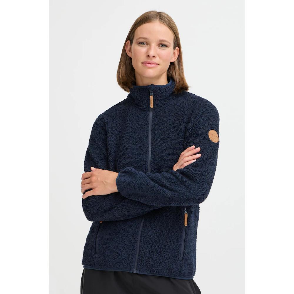 North Bend Fleecejacke »Fleecejacke NBStine W« Ohne Kapuze