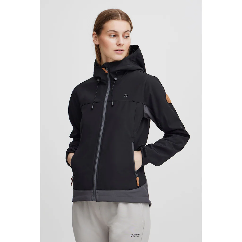 North Bend Softshelljacke »Softshelljacke NBRya W W-PRO 8.000 Mit Wasserdichter Beschichtung«