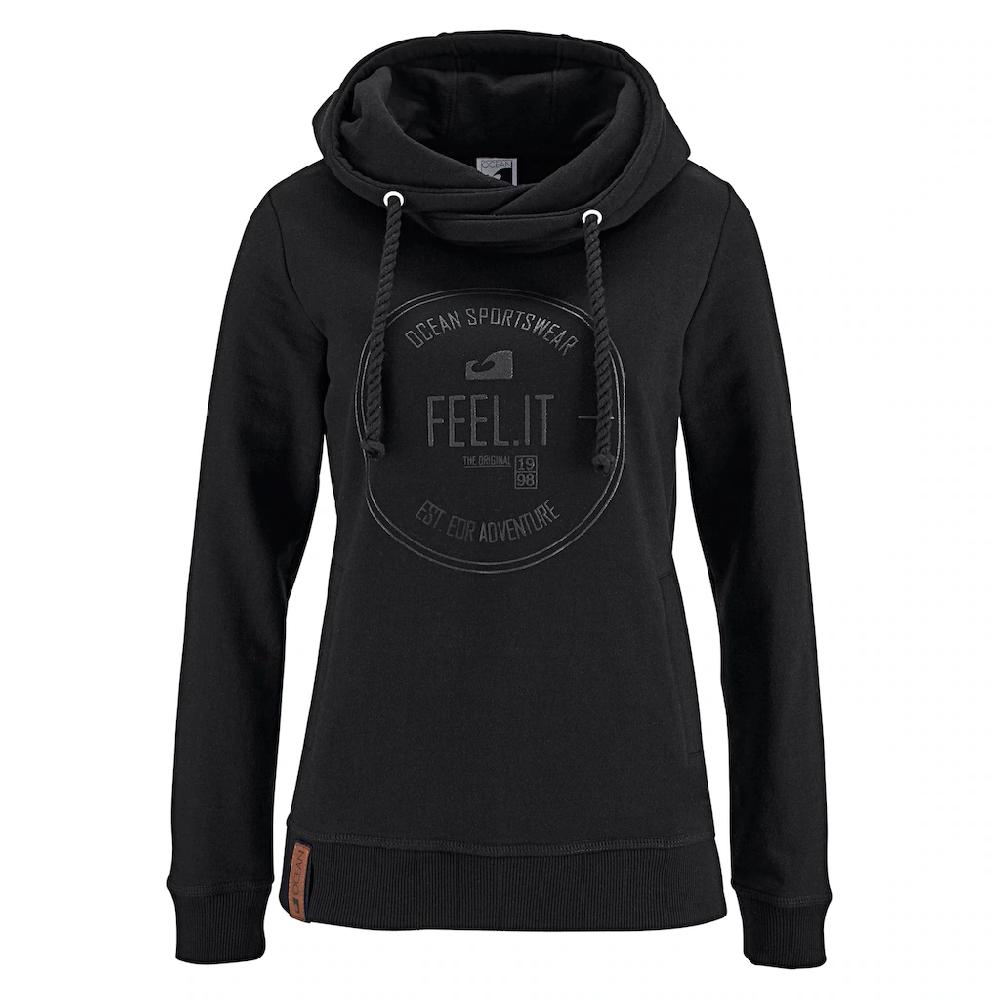 Ocean Sportswear Kapuzensweatshirt »Essentials Sweatshirt« Langarm Figurbetonter Schnitt Unifarben