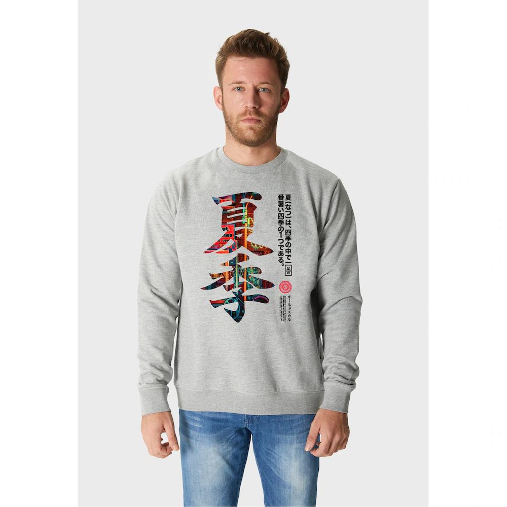 Oldskull Sweatshirt »Asian Kanji Street« (1 tlg.) mit coolem Print