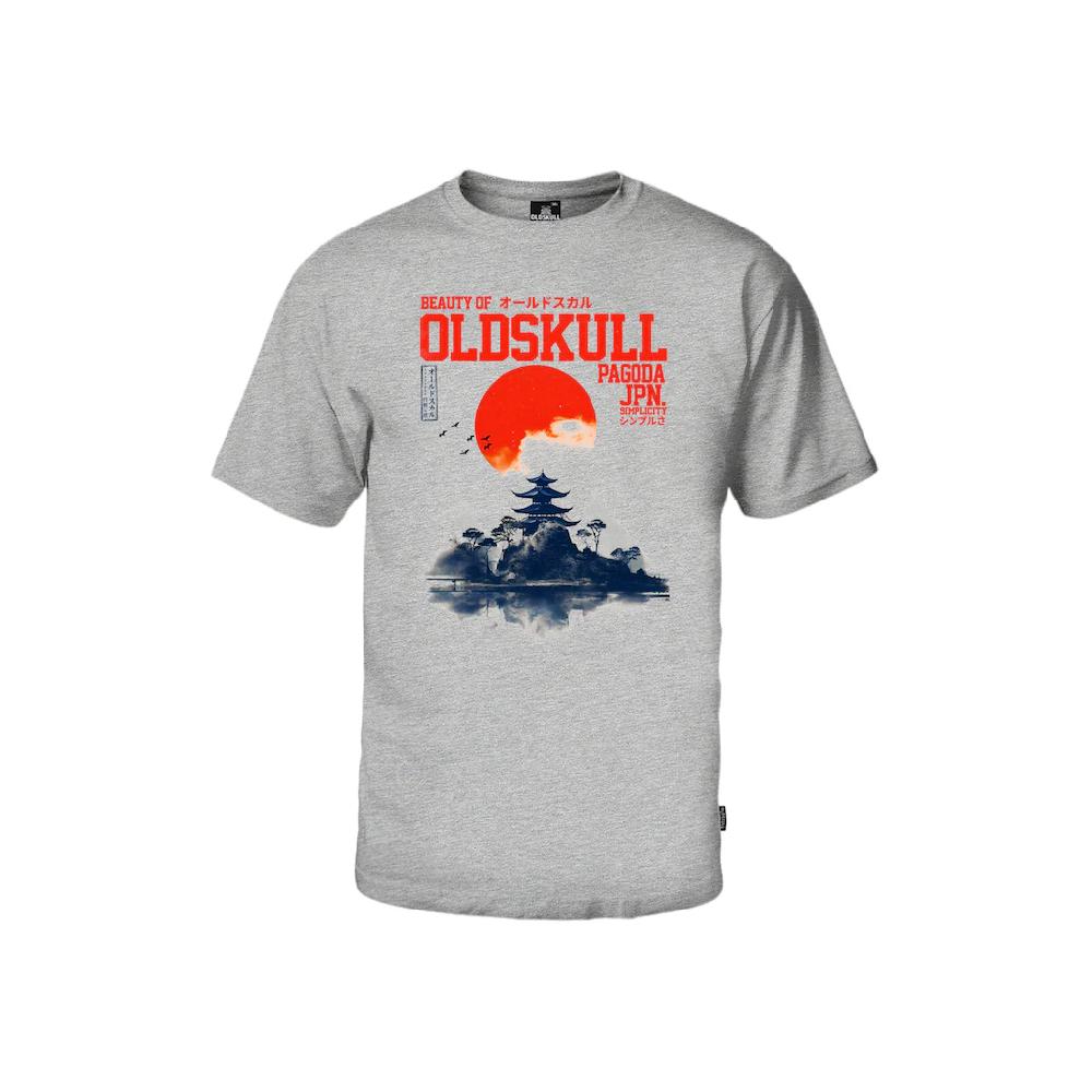 Oldskull T-Shirt »Asian Temple« (1 Tlg.) Mit Coolem Print