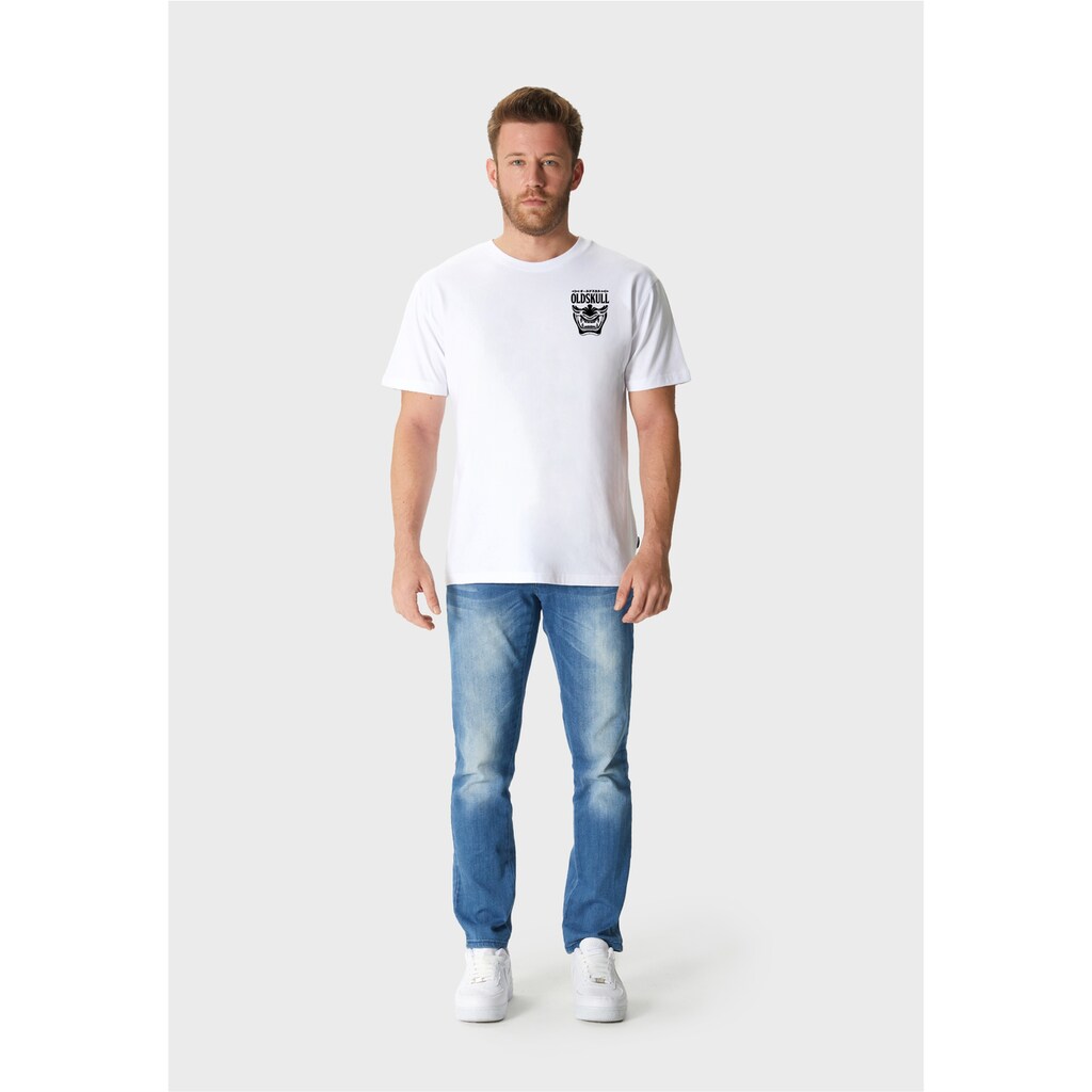 Oldskull T-Shirt »Asian Triple Mask« (1 Tlg.) Mit Coolem Print