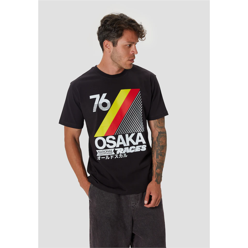 Oldskull T-Shirt »Retro Japan City« (1 tlg.) mit angesagtem Print im Vintage-Stil