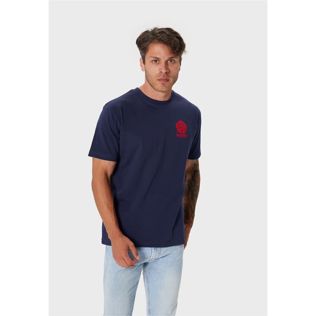 Oldskull T-Shirt »Retro Japan Island« (1 Tlg.) Mit Coolem Print