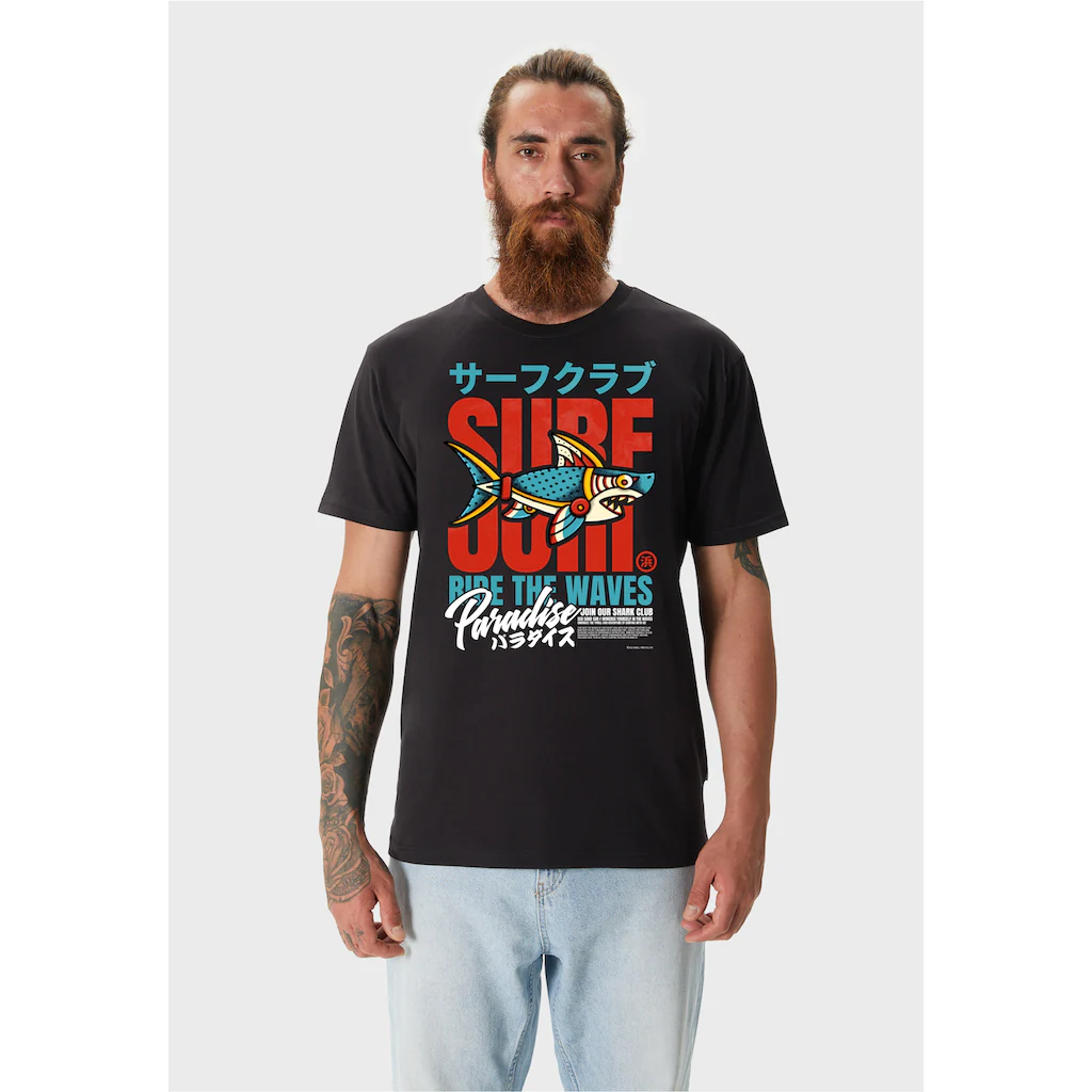 Oldskull T-Shirt »Wrldvibe Sharkfish« (1 tlg.) mit coolem Print
