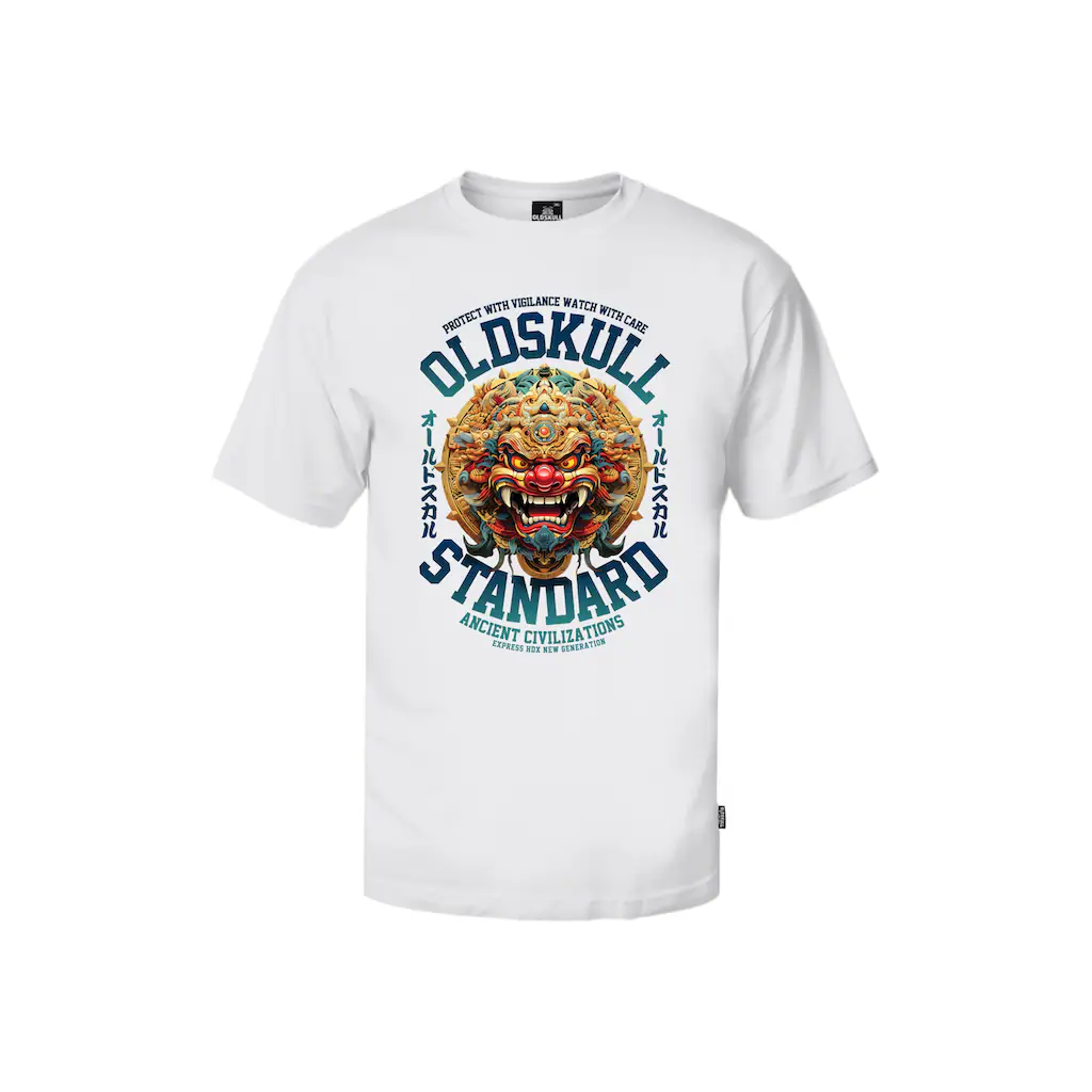 Oldskull T-Shirt »Xtreme Ancient Mask« (1 Tlg.) Mit Coolem Print