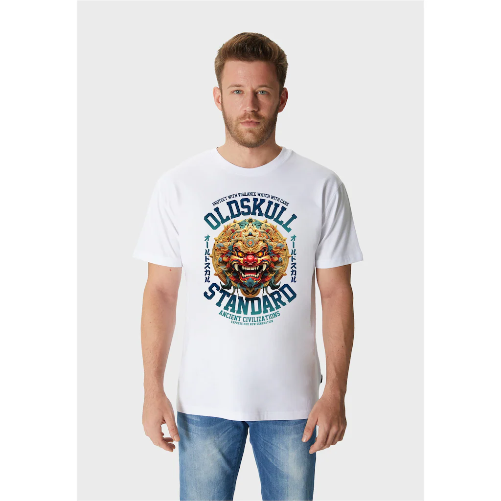 Oldskull T-Shirt »Xtreme Ancient Mask« (1 tlg.) mit coolem Print