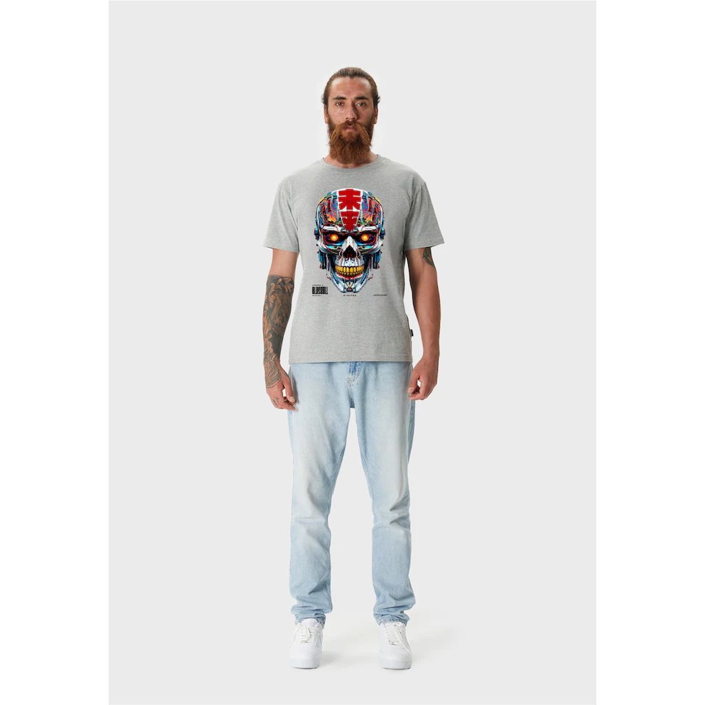 Oldskull T-Shirt »Xtreme Vivid Skull« (1 Tlg.) Mit Coolem Print