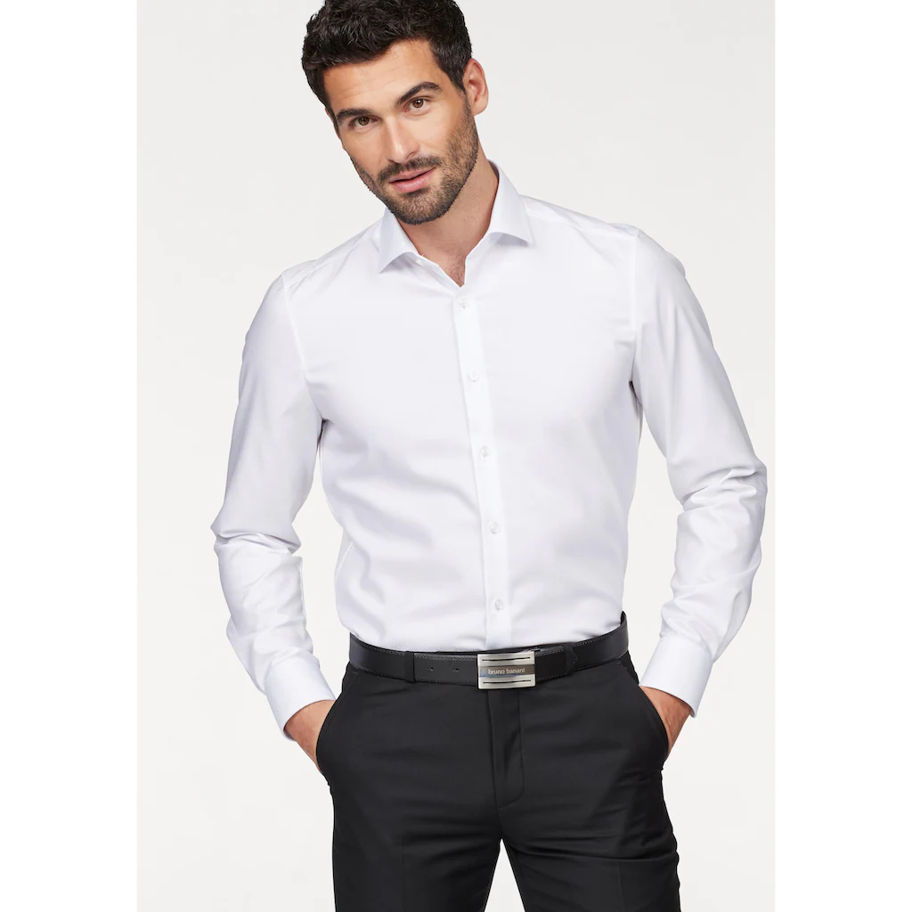 OLYMP Businesshemd »Level Five Body Fit« Gewebtes Muster Edler Glanz ▷ Kaufen
