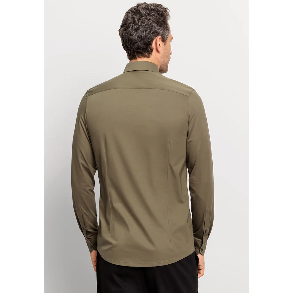 OLYMP Businesshemd »Level Five Body Fit Jerseyshirt« In Jersey Qualität ▷ Kaufen