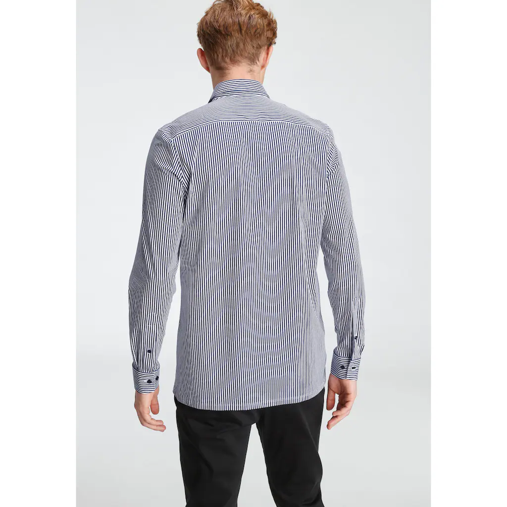 OLYMP Businesshemd »Luxor 24/Seven Modern Fit« Jersey-Hemd ▷ Bestellen