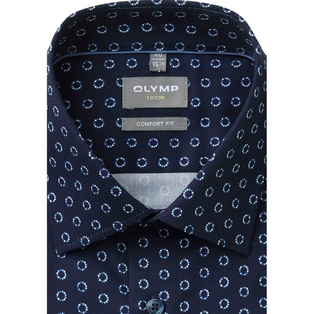 OLYMP Businesshemd »Luxor Comfort Fit« Dezentes Minimal-Print Aus Stilisierten Blüten