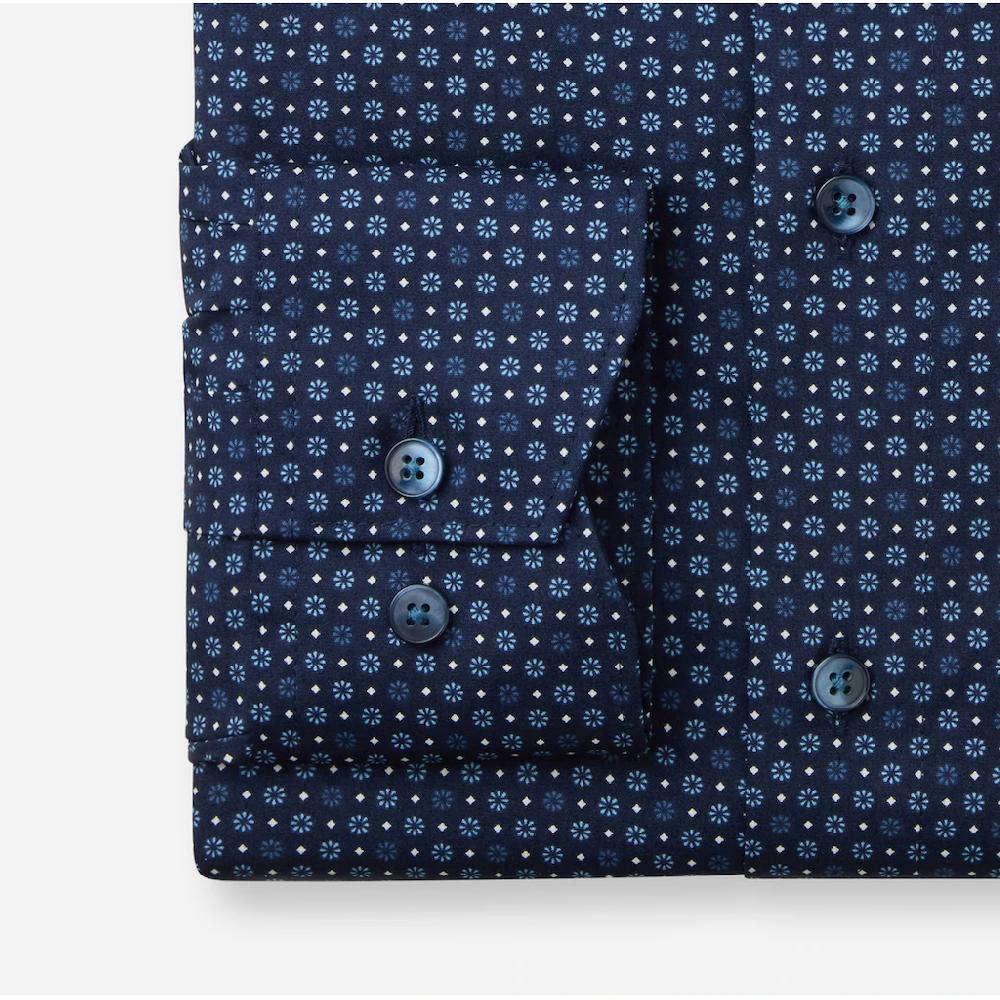 OLYMP Businesshemd »Luxor Comfort Fit« Mit Charmanten Minimal-Dessin