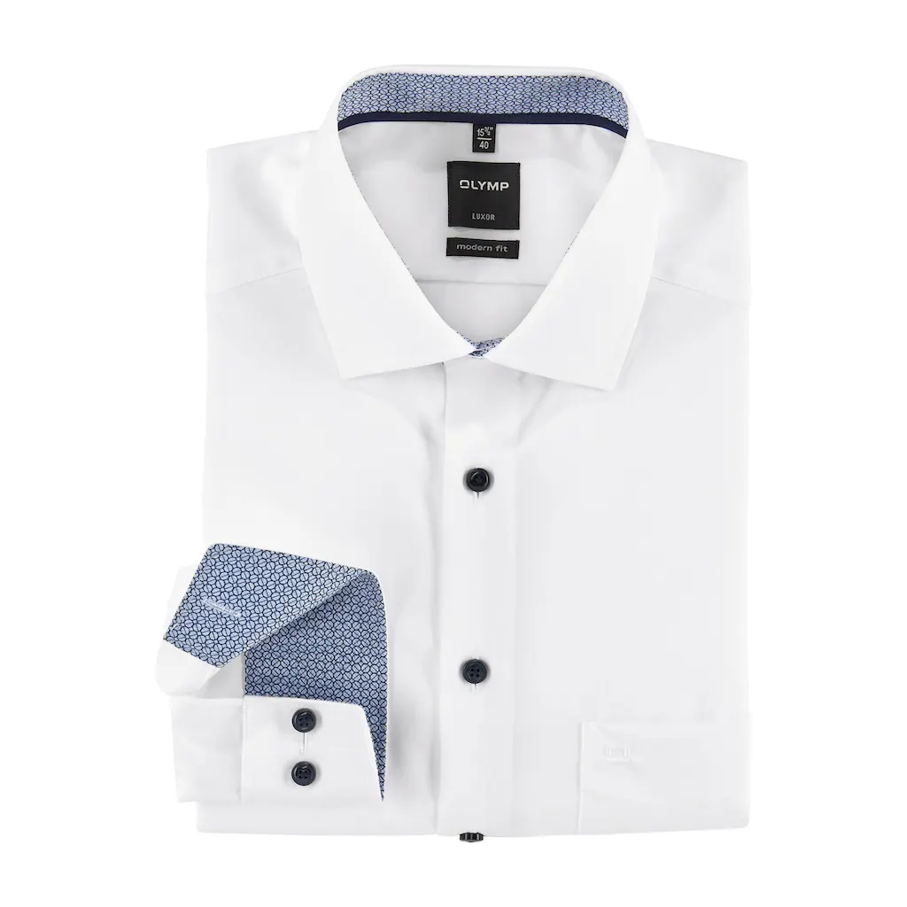 OLYMP Businesshemd »Luxor modern fit« mit kontrastfarbigen Details ▷ kaufen