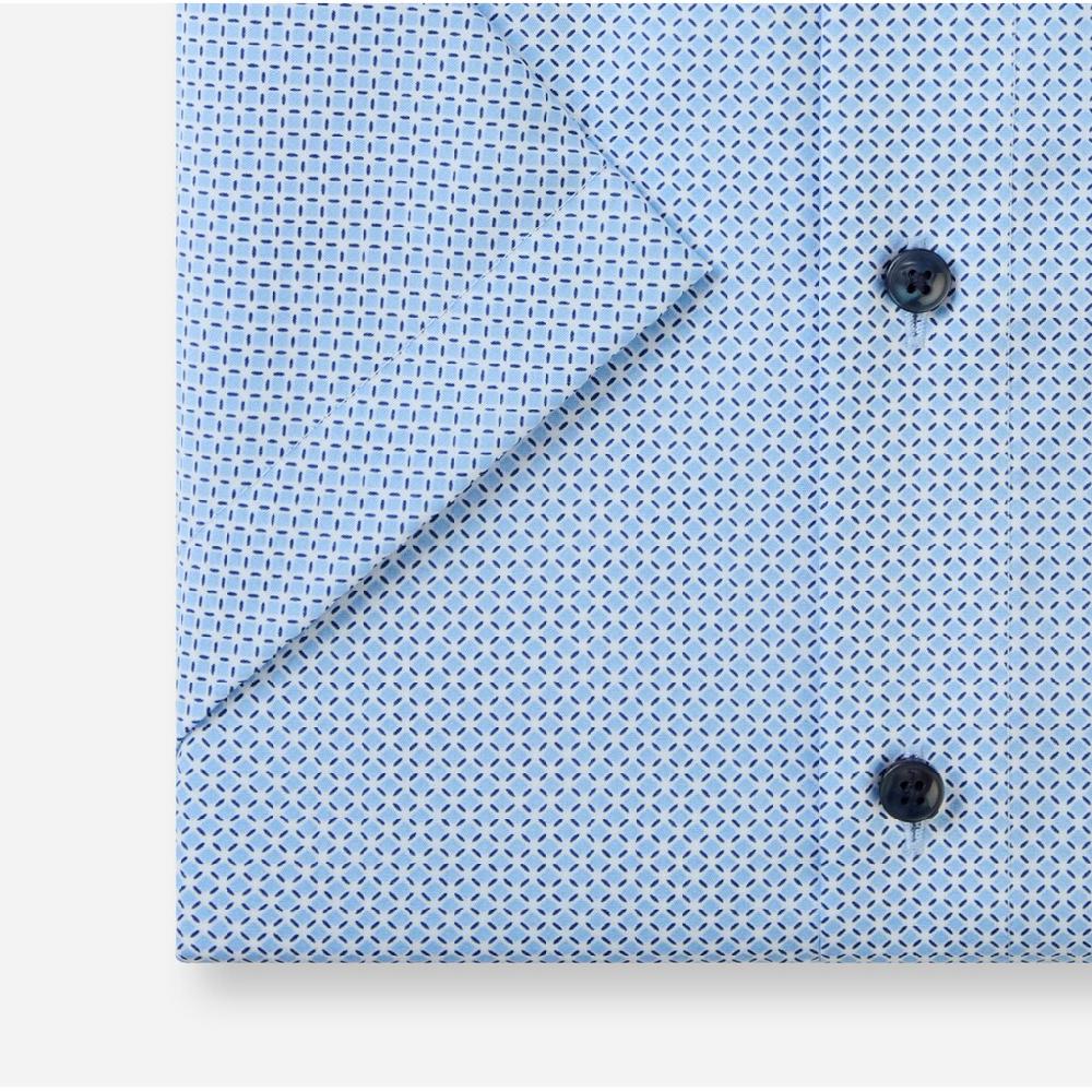 OLYMP Kurzarmhemd »Luxor Modern Fit« Mit Minimal-Print