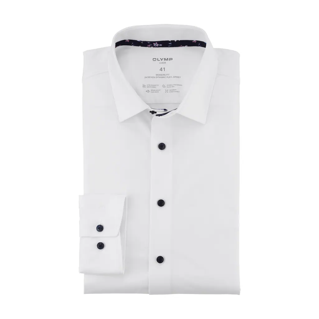 OLYMP Langarmhemd »24/7 - Luxor modern fit«