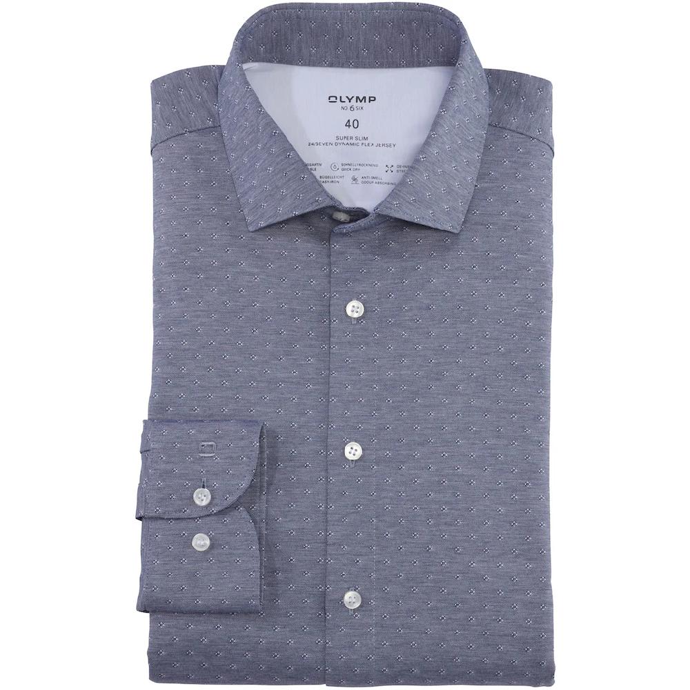 OLYMP Langarmhemd »No. Six 24/Seven super slim Jerseyhemd« ▷ kaufen