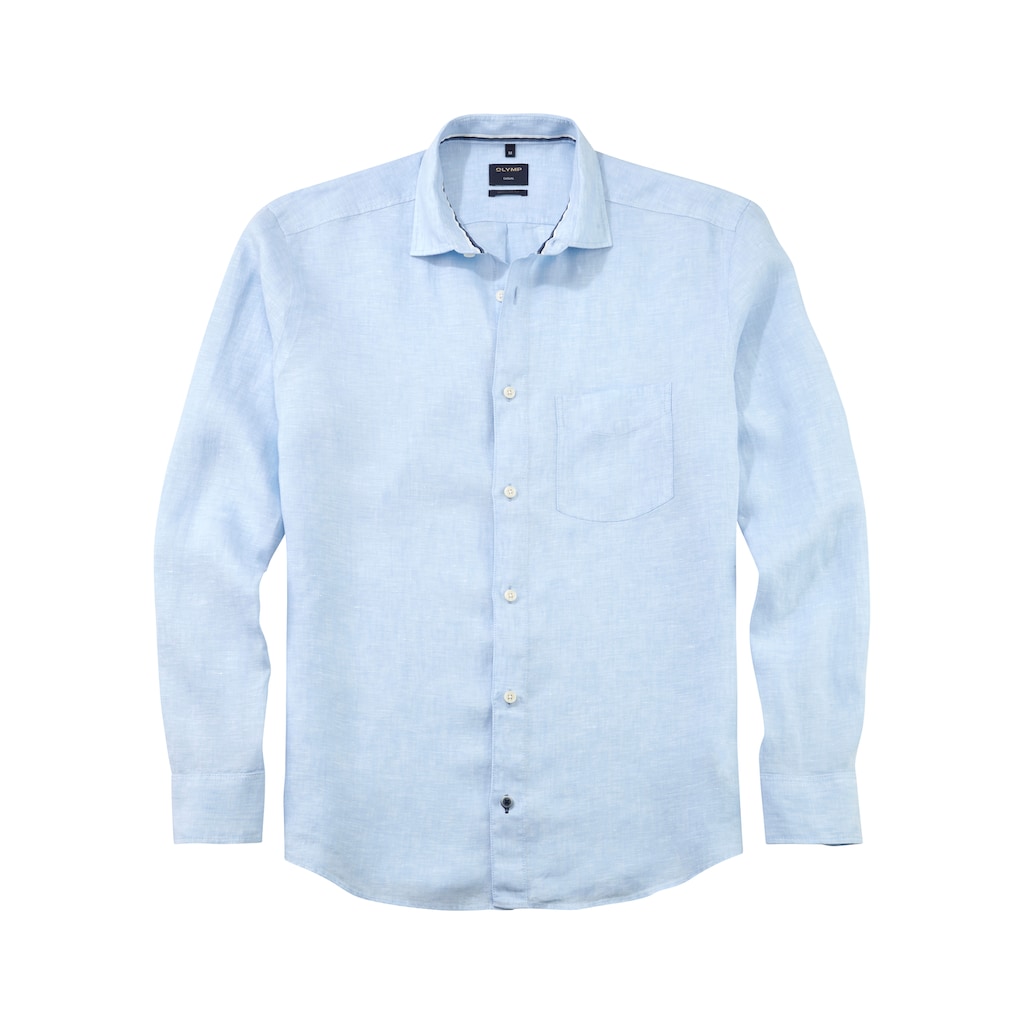 OLYMP Leinenhemd »OLYMP Hemd Casual - Leinen« ▷ für