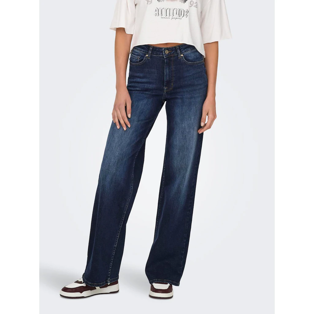 ONLY 5-Pocket-Jeans »ONLMADISON BLUSH HW WIDE DNM TAI081 NOOS«