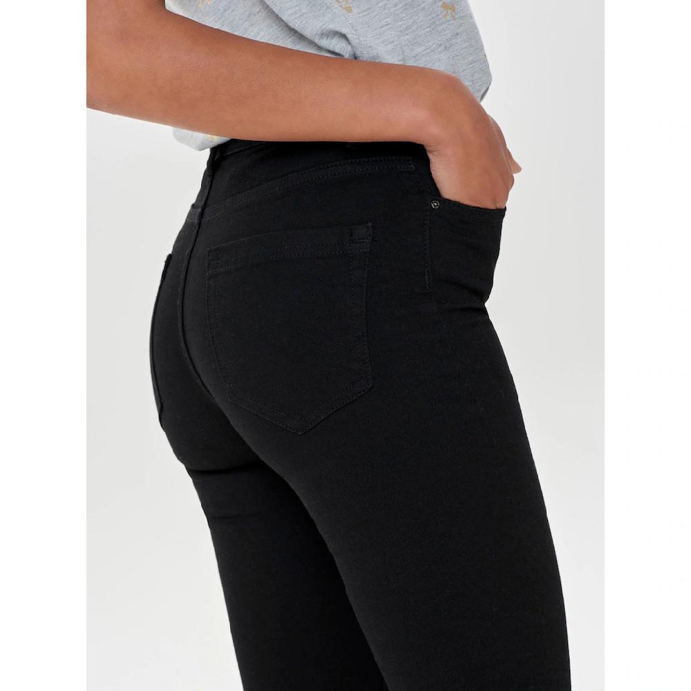 ONLY Ankle-Jeans »ONLBLUSH MID SK AK RW DNM REA2343 NOOS« Ausgefranste Säume