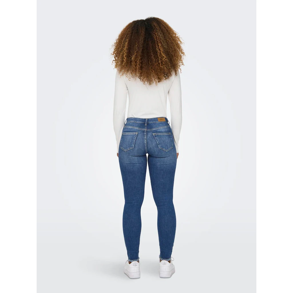 ONLY Ankle-Jeans »ONLBLUSH MID SK ANK RW DNM REA1319 NOOS«