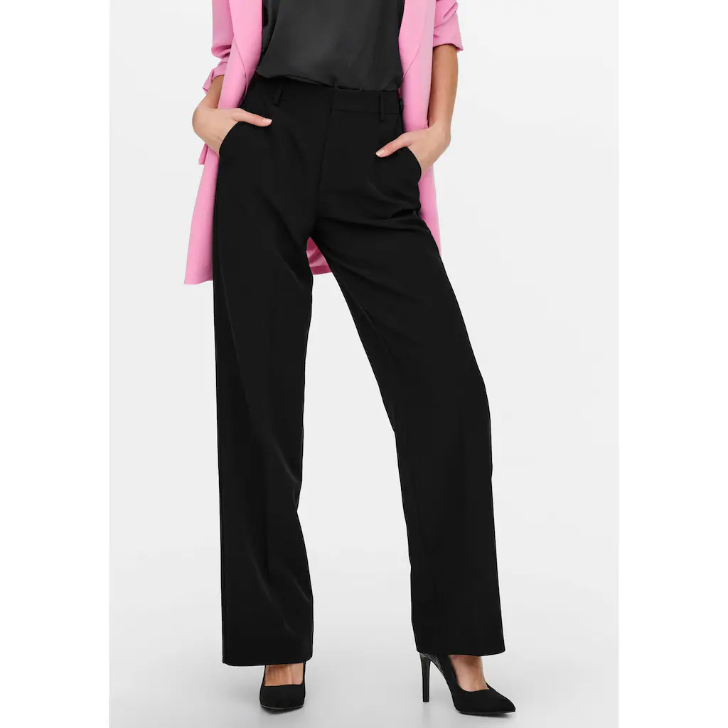 ONLY Anzughose »ONLBERRY LIFE HW WIDE PANT TLR NOOS« mit Stretch