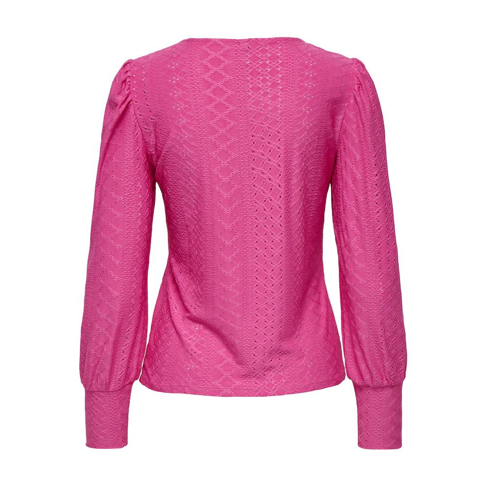 ONLY Blusenshirt »ONLSANDRA L/S PUFF TOP JRS NOOS«