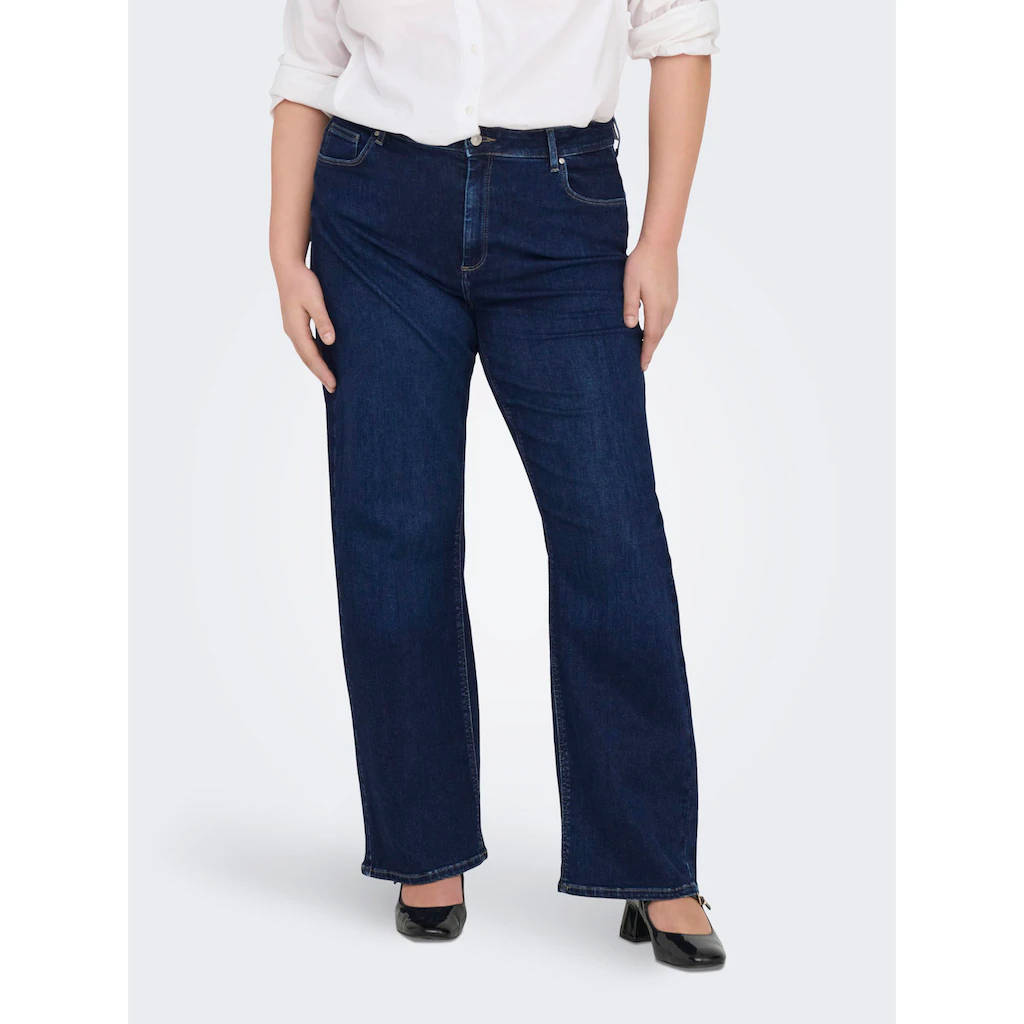 ONLY CARMAKOMA High-waist-Jeans »CARWILLY HW WIDE JEANS CRO NOOS«