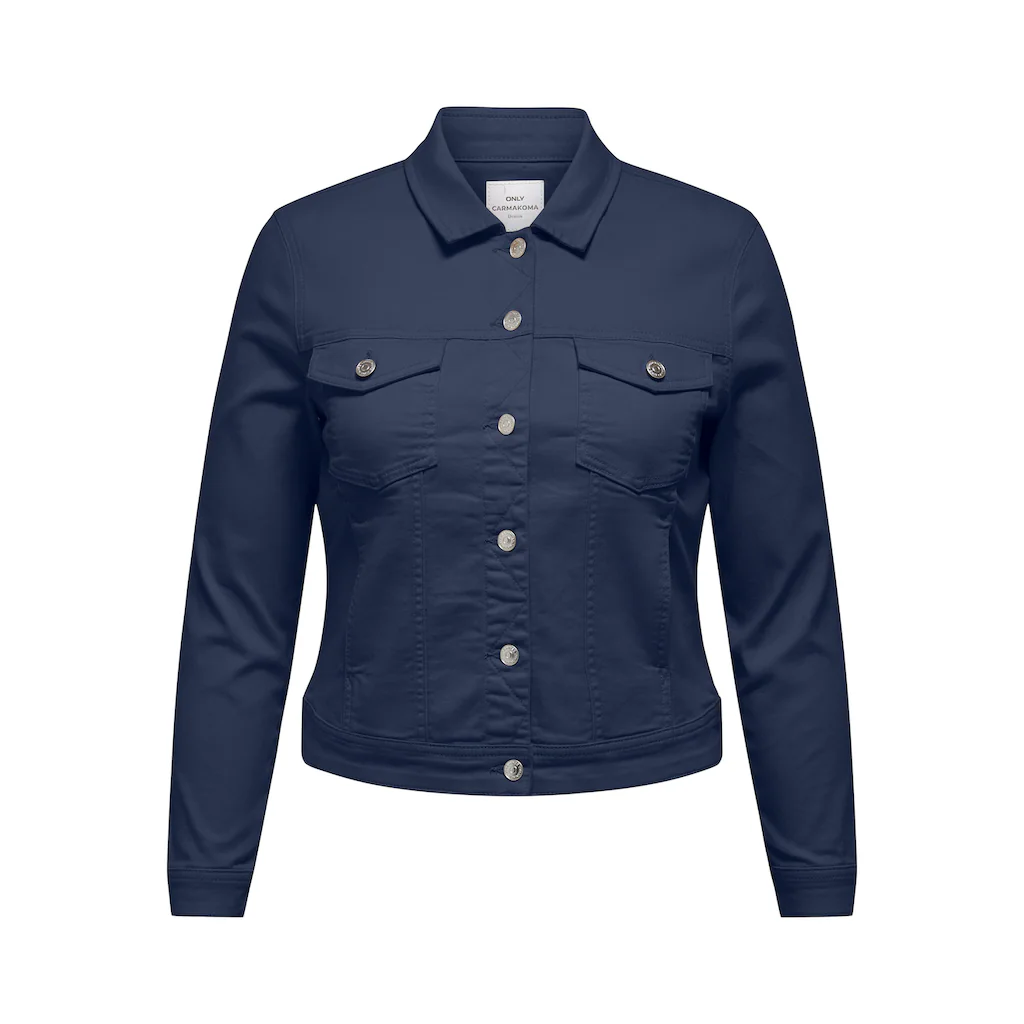 ONLY CARMAKOMA Jeansjacke »CARWESPA COLOUR DENIM JACKET DNM«