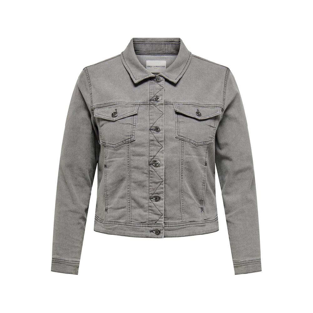ONLY CARMAKOMA Jeansjacke »CARWESPA LS JACKET MGD DNM NOOS«