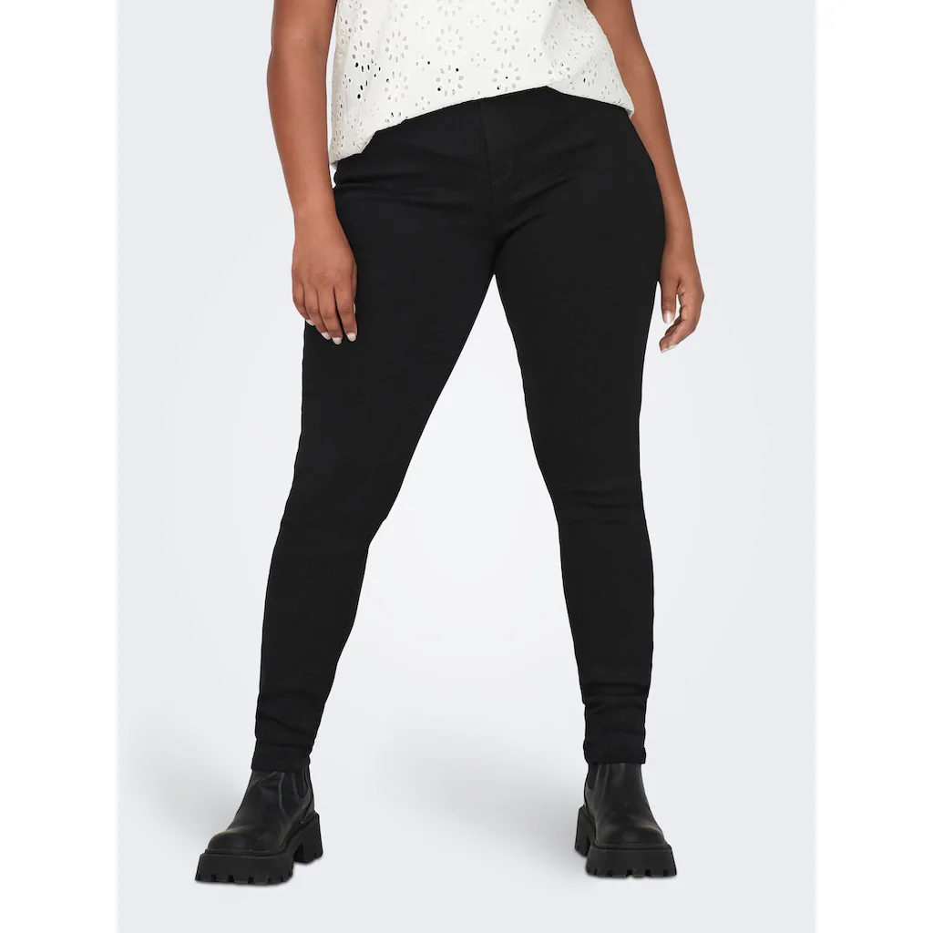 ONLY CARMAKOMA Skinny-fit-Jeans »CARSTORM LIFE PUSH UP HW SK JEANS NOOS«