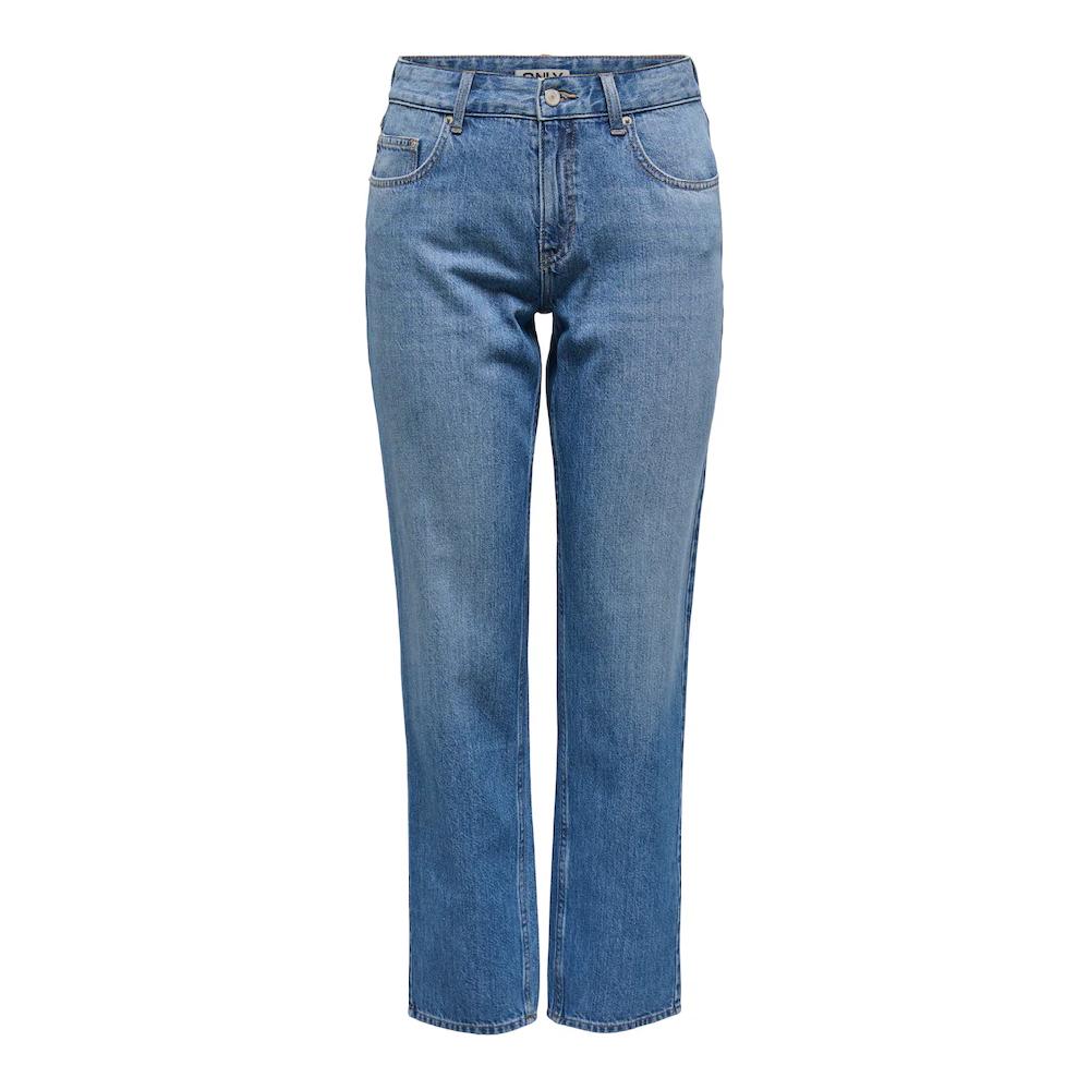 ONLY Gerade Jeans »ONLLUMI MW MOM STRAIGHT DNM PIM920 NOOS«