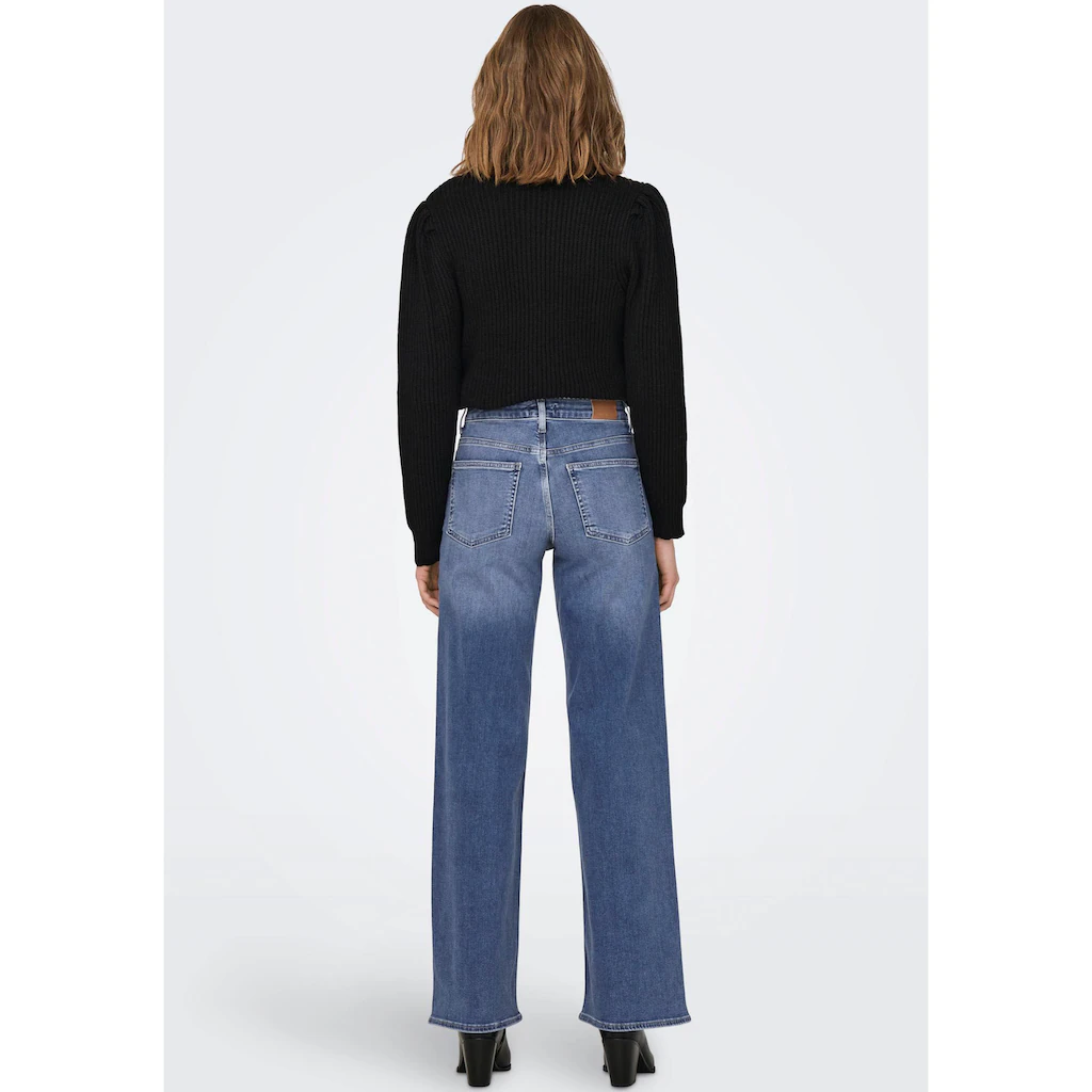 ONLY High-waist-Jeans »ONLMADISON BLUSH HW WIDE DNM CRO372 NOOS«