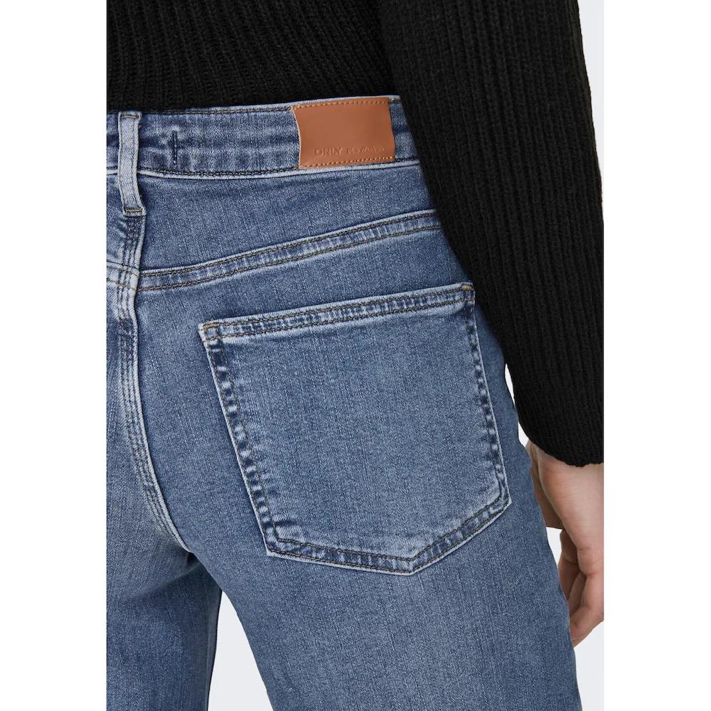 ONLY High-waist-Jeans »ONLMADISON BLUSH HW WIDE DNM CRO372 NOOS«