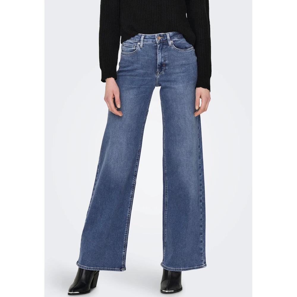 ONLY High-waist-Jeans »ONLMADISON BLUSH HW WIDE DNM CRO372 NOOS«