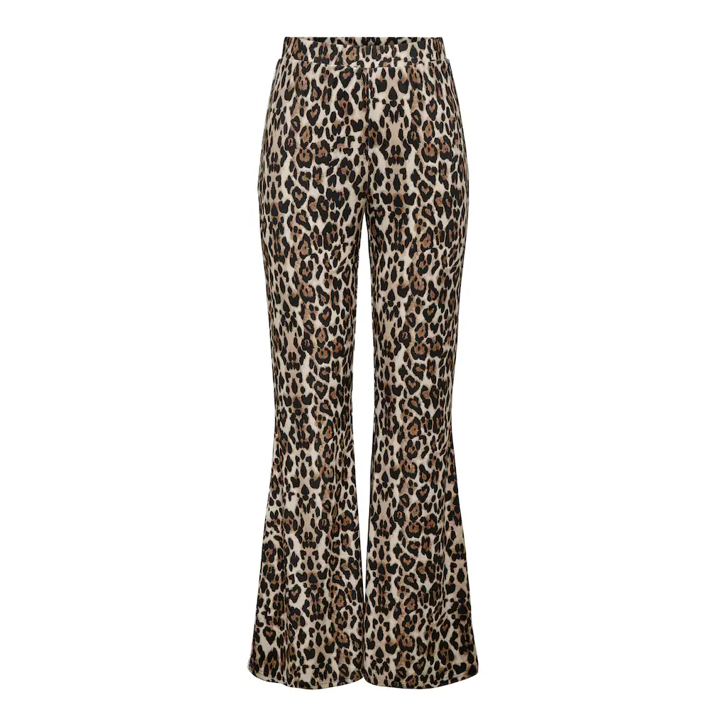 ONLY Highwaist Leggings »ONLANNA RIB FLARED AOP LEGGING CS JRS«