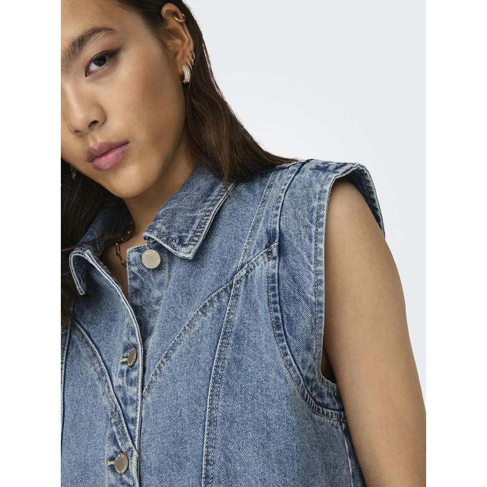 ONLY Jeansweste »ONLKENNEDY SL DNM WAISTCOAT BJ NOOS«