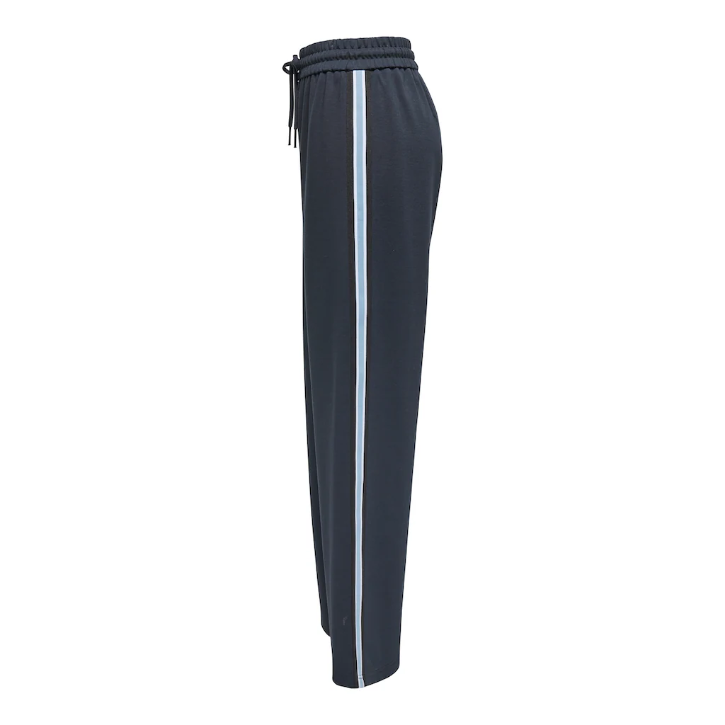 ONLY Jogger Pants »ONLPOPTRASH-TADIA MW X-WIDE TAPE PNT« Mit Seitlichem Farbeinsatz