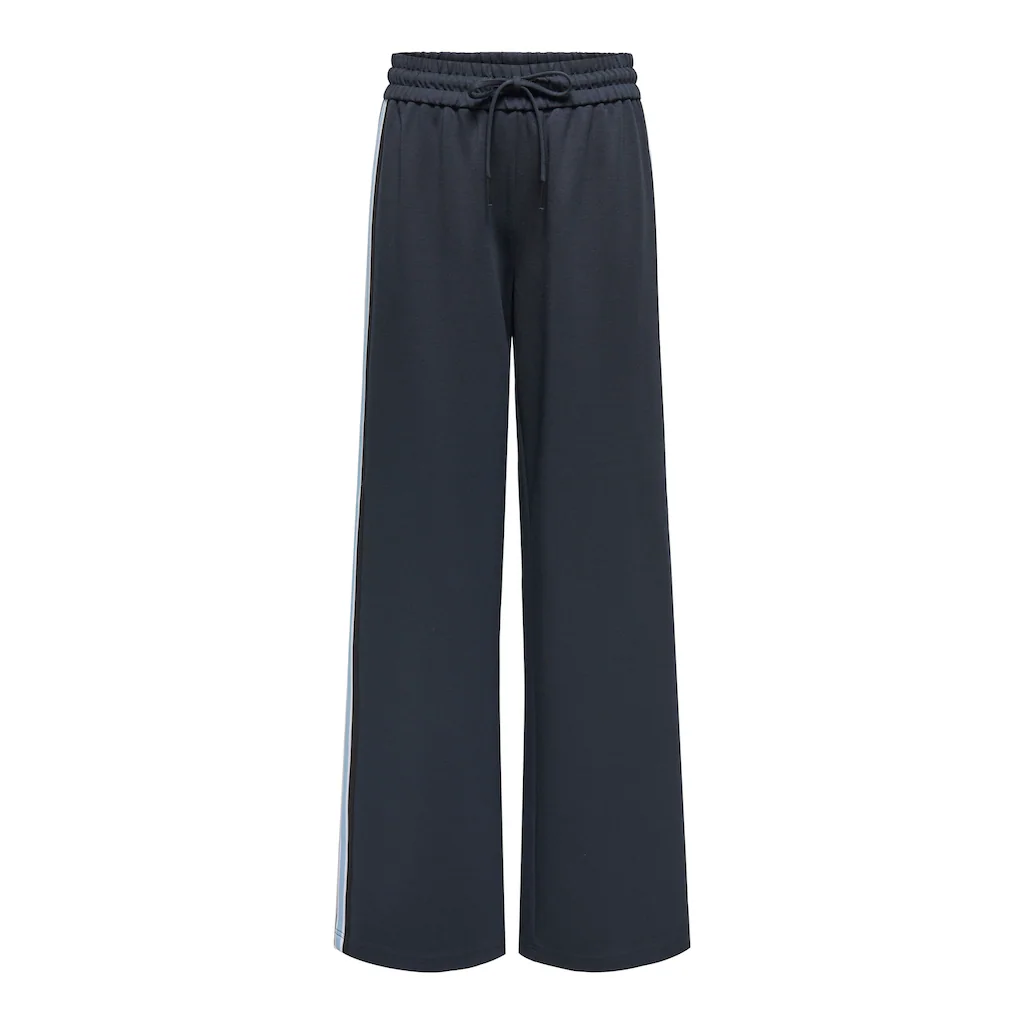 ONLY Jogger Pants »ONLPOPTRASH-TADIA MW X-WIDE TAPE PNT« mit seitlichem Farbeinsatz