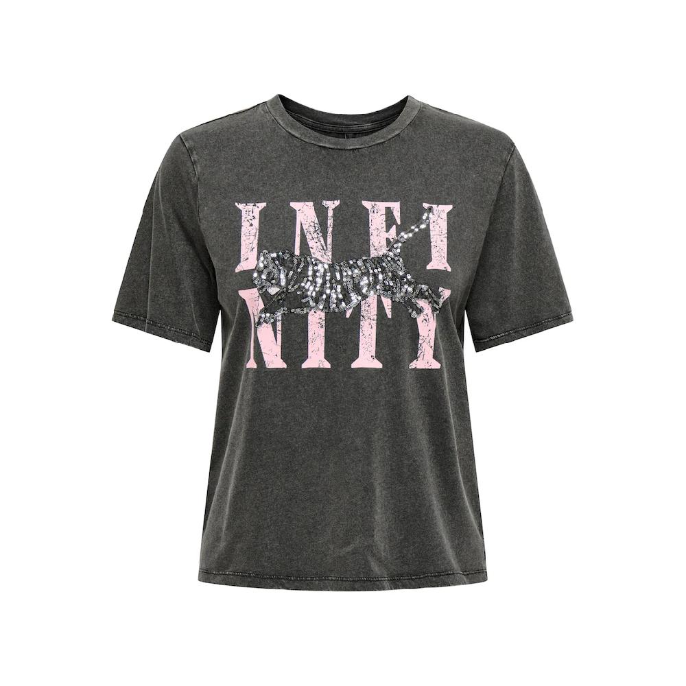 ONLY Kurzarmshirt »ONLLUCY LIFE S/S TIGERS TOP BOX JRS«