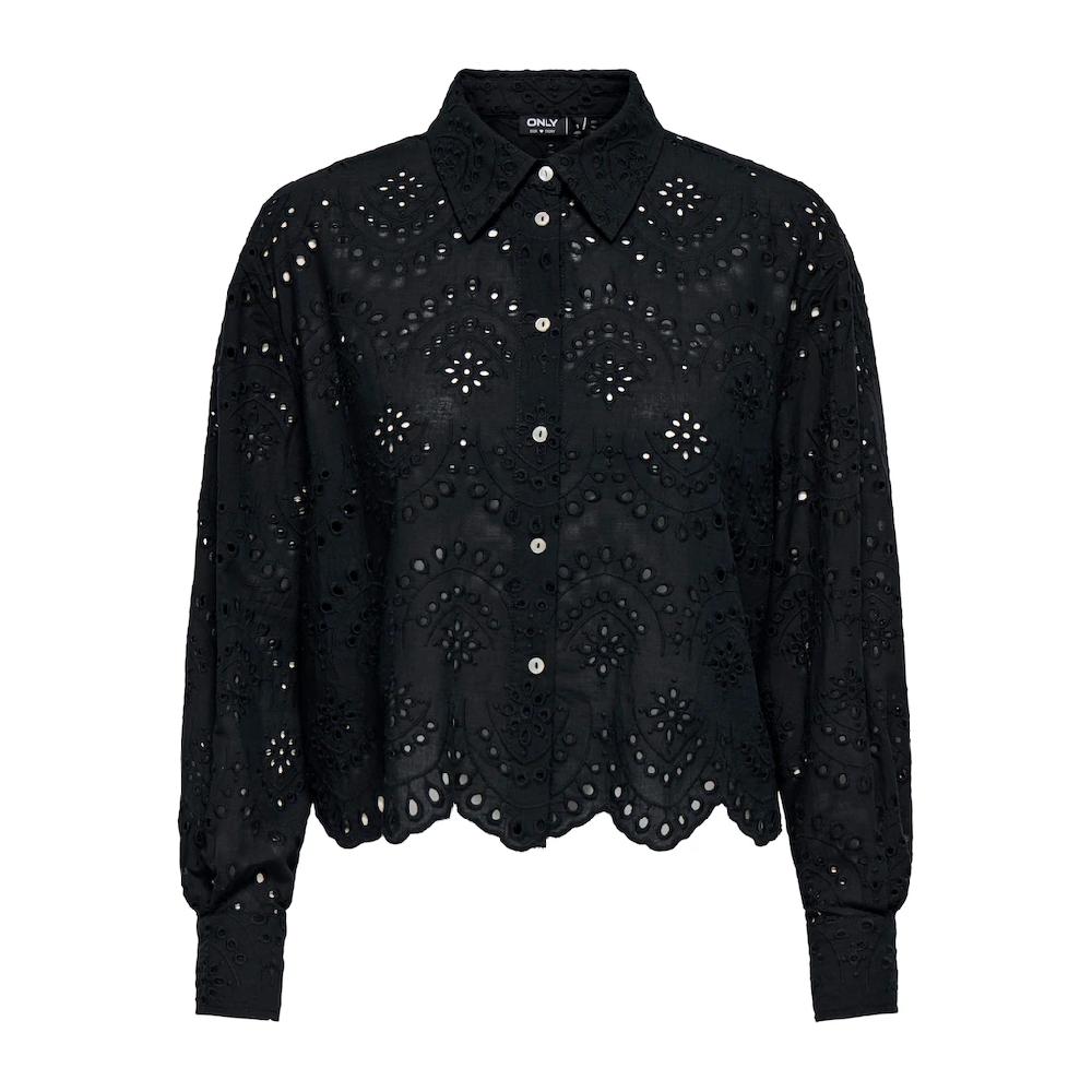 ONLY Langarmbluse »ONLVALAIS L/S SHIRT WVN NOOS«