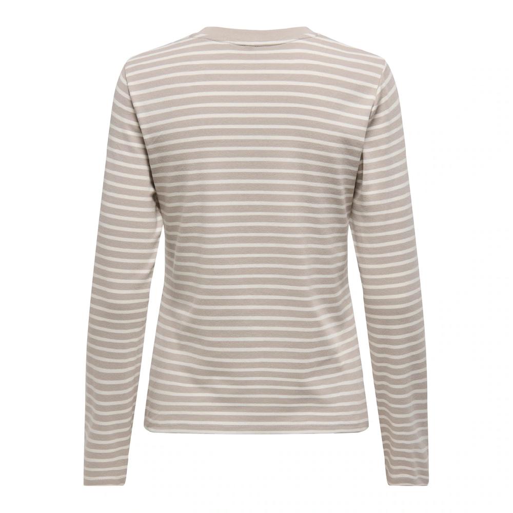ONLY Langarmshirt »ONLLYON L/S O-NECK TOP BOX CC JRS«