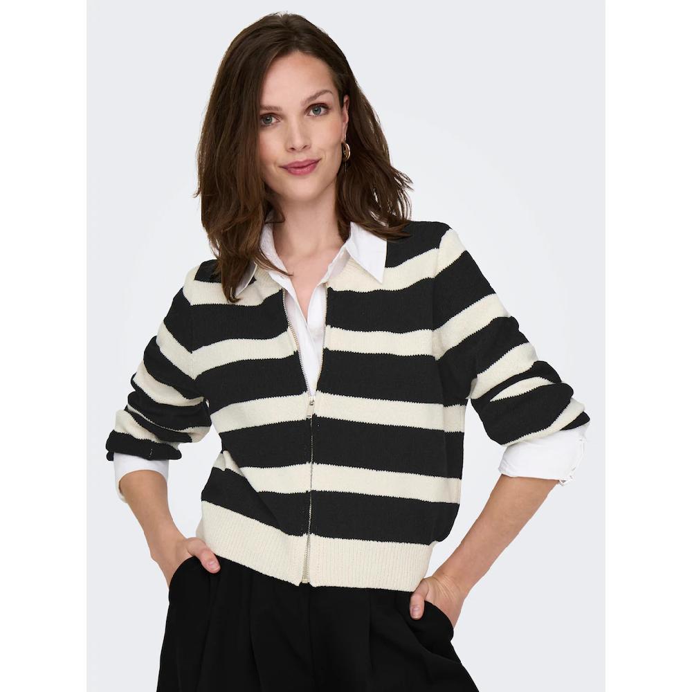 ONLY Longstrickjacke »ONLTHORA LS O-NECK BOMBER CC KNT«