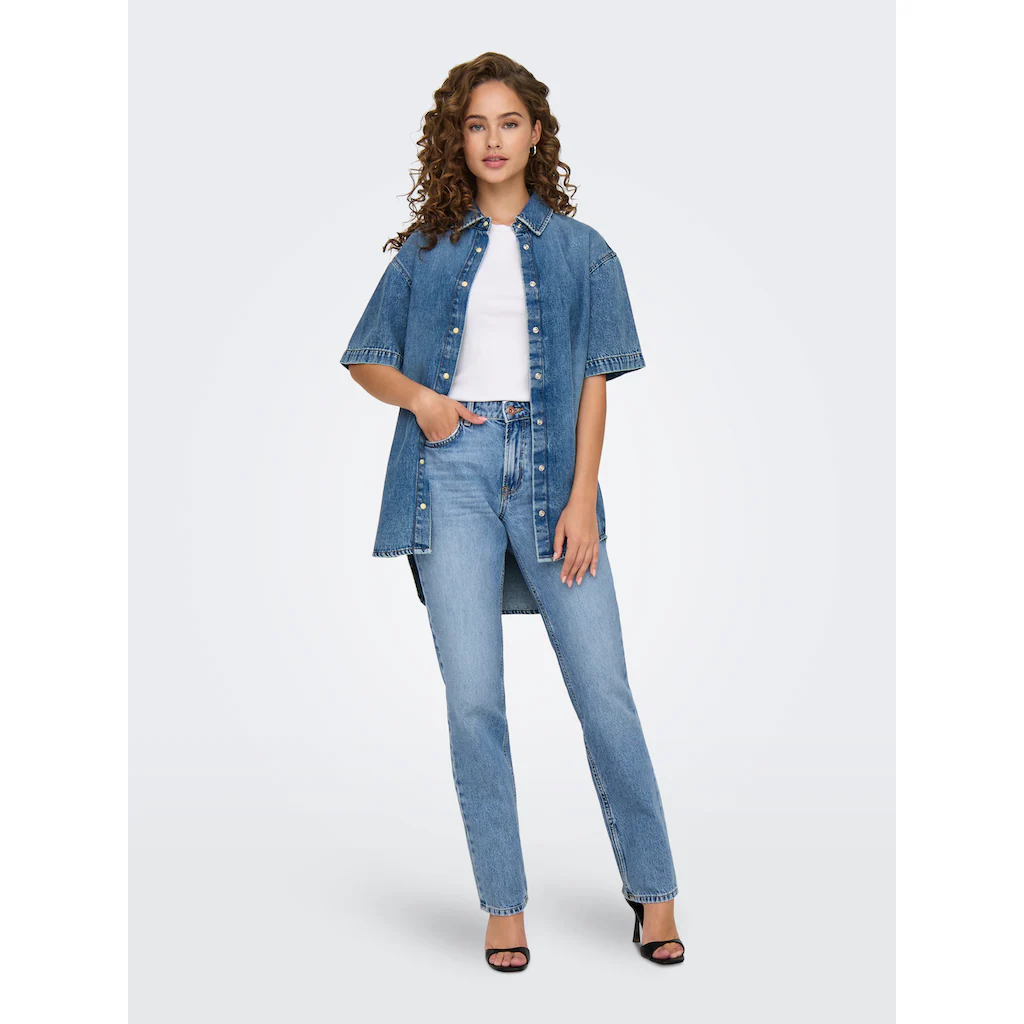 ONLY Low-rise-Jeans »ONLBRENDA LOW WIDE DNM CRO158 NOOS«