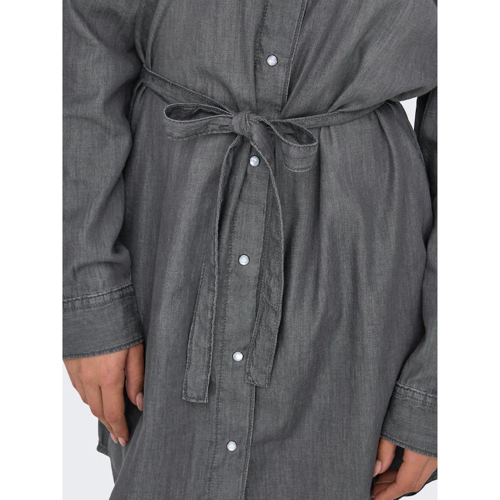 ONLY Midikleid »ONLALEXA BELT DNM DRESS AKM«