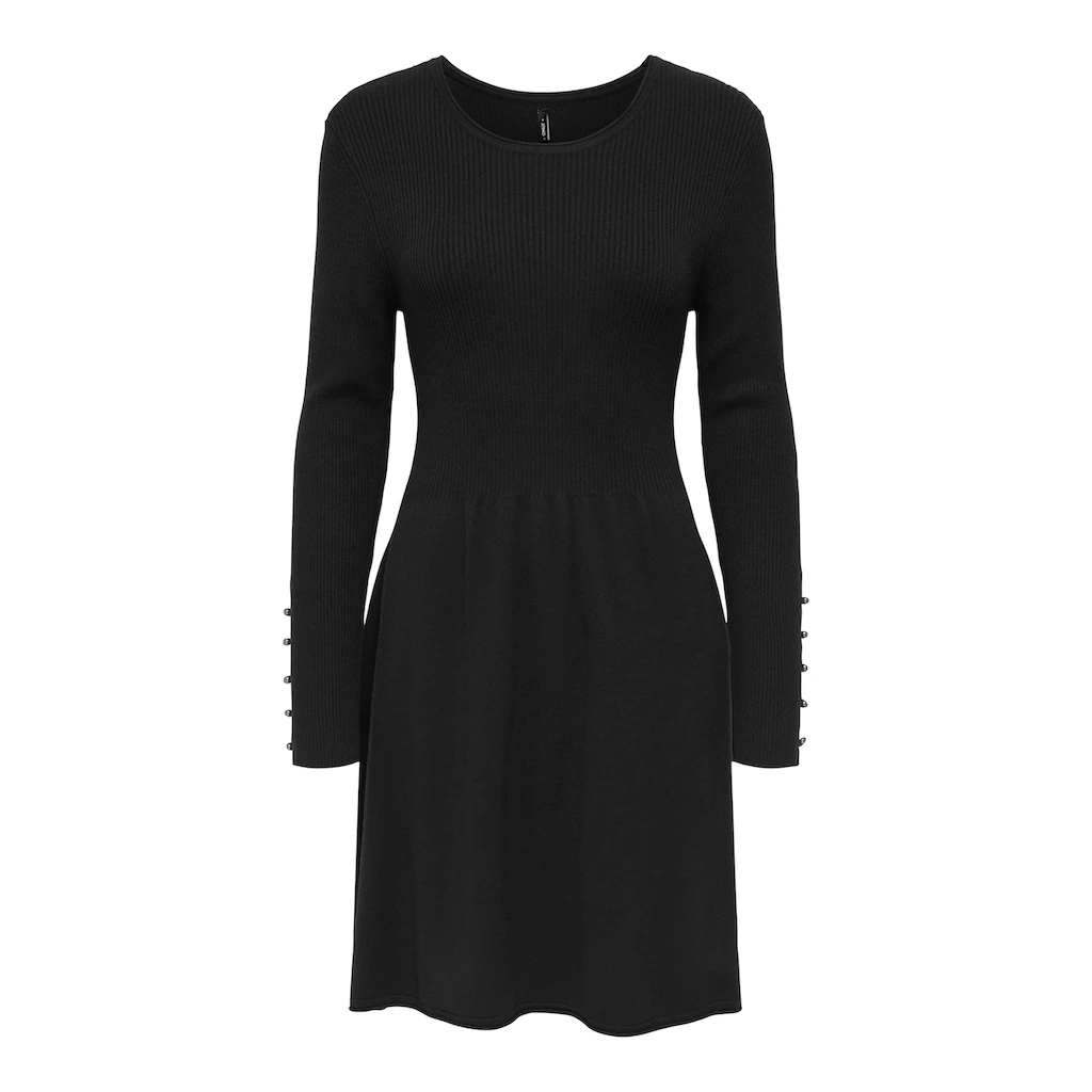 ONLY Midikleid »ONLNATASCHA LS PEARL O-NECK DRESS CC KNT«