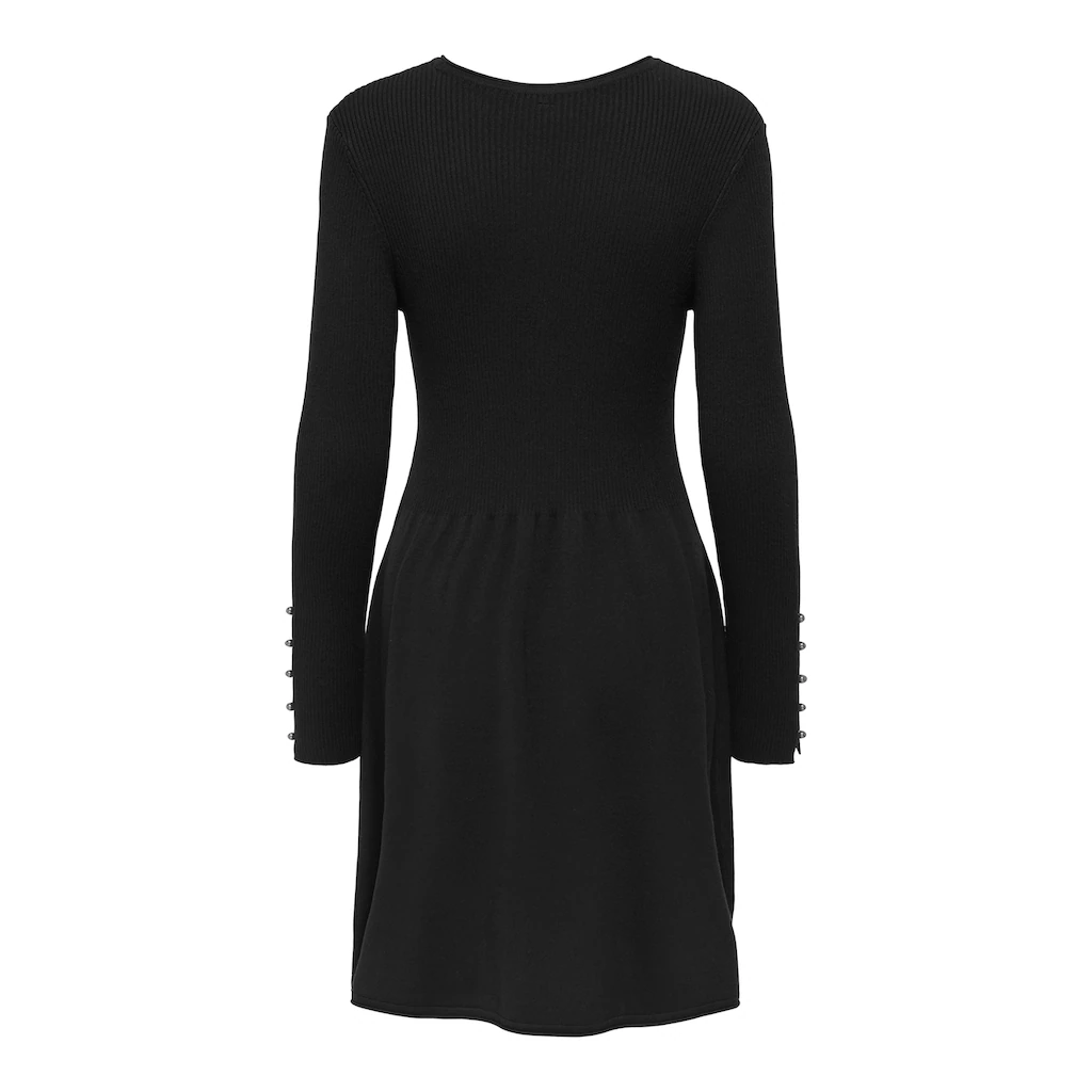 ONLY Midikleid »ONLNATASCHA LS PEARL O-NECK DRESS CC KNT«